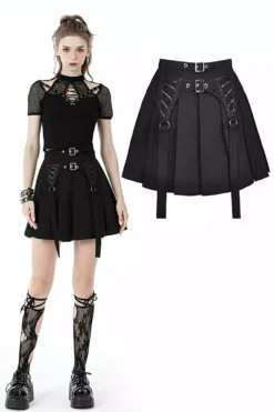 Corset Pleated Skirt