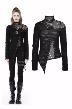 RIP To Shreds Fishnet Top