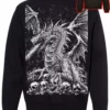 Dragon's Lair Sweatshirt 2 Dragon's Lair Sweatshirt -Creepsville Horror Shop dragon sweatshirt