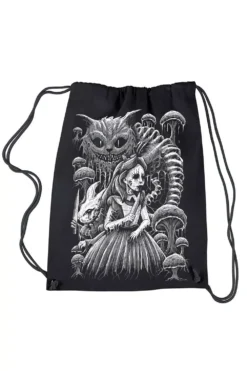 Alice In Murderland Bag [Multiple Styles Available] -Creepsville Horror Shop drawstring backpack d5187e64 682b 4b7c bdab 9163ea455b6f