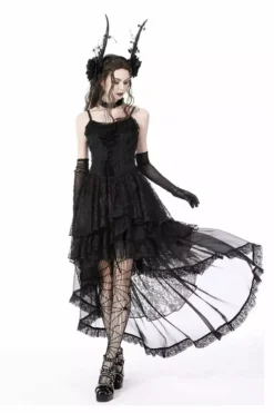 Black Majesty Chiffon Skirt -Creepsville Horror Shop e8ce4b8ab98ef96a05f14c8df8631f10.image .666x1000copy