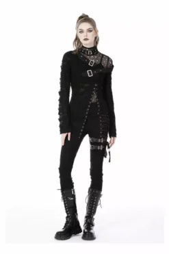 RIP To Shreds Fishnet Top -Creepsville Horror Shop fdfdfdg