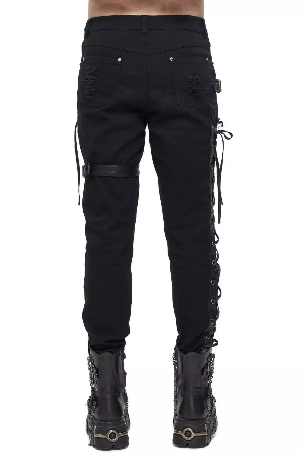 Born Villain Distressed Goth Pants 5 Born Villain Distressed Goth Pants - Image 3