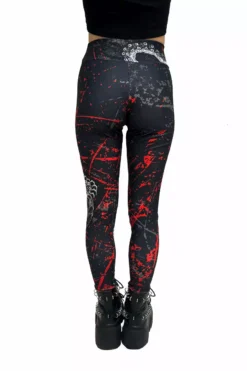The Little Mermaidcore Leggings -Creepsville Horror Shop goth mermaid leggings