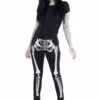 Skeleton Jeans [Unisex] [White Bone] -Creepsville Horror Shop jhghgffhgc