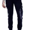 Kahlo Pants 1 Kahlo Pants -Creepsville Horror Shop kahlo pants black chemical black 1