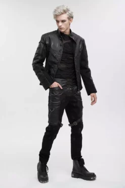 Death In The Desert Moto Pants -Creepsville Horror Shop mens apocalypse pants