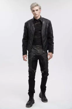 Death In The Desert Moto Pants -Creepsville Horror Shop mens burning man pants