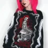 The Little Murdermaid Sweatshirt 2 The Little Murdermaid Sweatshirt -Creepsville Horror Shop mer little murdermaid fe826a3b 15d6 4aa0 ae8c 3993519cd688