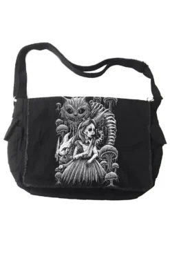 Alice In Murderland Bag [Multiple Styles Available] -Creepsville Horror Shop messenger bag resize baf07352 bb2a 4278 a508 54bc15d45fde