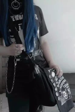 Purranormal Spirit Board Messenger Bag -Creepsville Horror Shop nightmarekitttykat