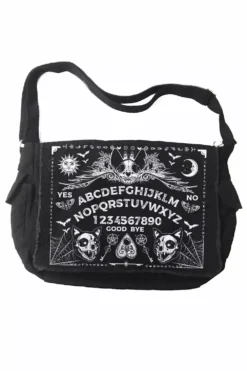 Purranormal Spirit Board Messenger Bag -Creepsville Horror Shop ouija board messenger bagcopy