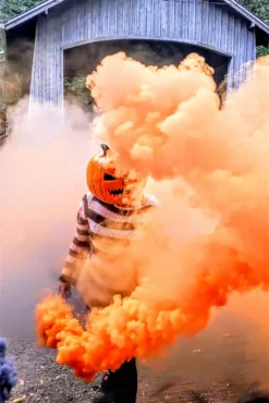 Pastel Pink/Black Striped Distressed Sweater -Creepsville Horror Shop pumpki