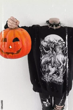 Sleepy Hollow Sweatshirt -Creepsville Horror Shop pumpkidr.ratz