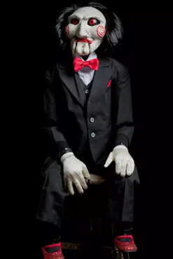 TRICK OR TREAT STUDIOS Saw Billy The Puppet 47" Lifesize Poseable Puppet Prop