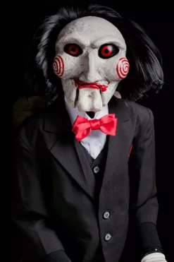 TRICK OR TREAT STUDIOS Saw Billy The Puppet 47" Lifesize Poseable Puppet Prop -Creepsville Horror Shop saw billy puppet 4
