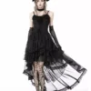 Black Majesty Chiffon Skirt