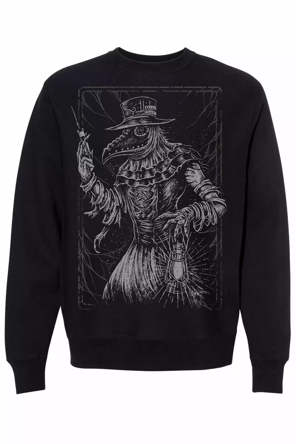 Black Death Doctor Sweatshirt 3 Black Death Doctor Sweatshirt