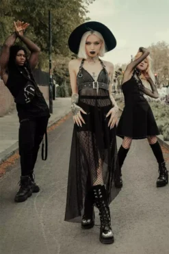 Fury Road Denim Garter Shorts -Creepsville Horror Shop t51copy dc890467 7040 44d0 b327 be8e3f4d685a