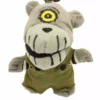 Teddy Scares Abnormal Cyrus Keychain -Creepsville Horror Shop teddy scares keychain cyrus 01