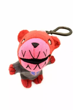 Teddy Scares Edwin Morose Keychain -Creepsville Horror Shop teddy scares keychain edwin 02