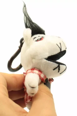 Teddy Scares Rita Mortis Keychain -Creepsville Horror Shop teddy scares keychain rita 04