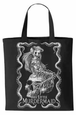 Little Murdermaid Bag [Multiple Styles Available] -Creepsville Horror Shop tote bag 3212870e ead2 4b0f aba6 2d538b9b7015