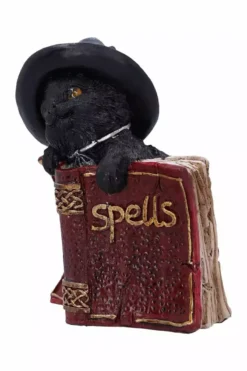 NEMESIS NOW Kitty's Grimoire Spellbook Statue 12 NEMESIS NOW Kitty's Grimoire Spellbook Statue -Creepsville Horror Shop u5711u1 1