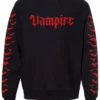 I'm A Vampire Sweatshirt -Creepsville Horror Shop vampire sweatshirt