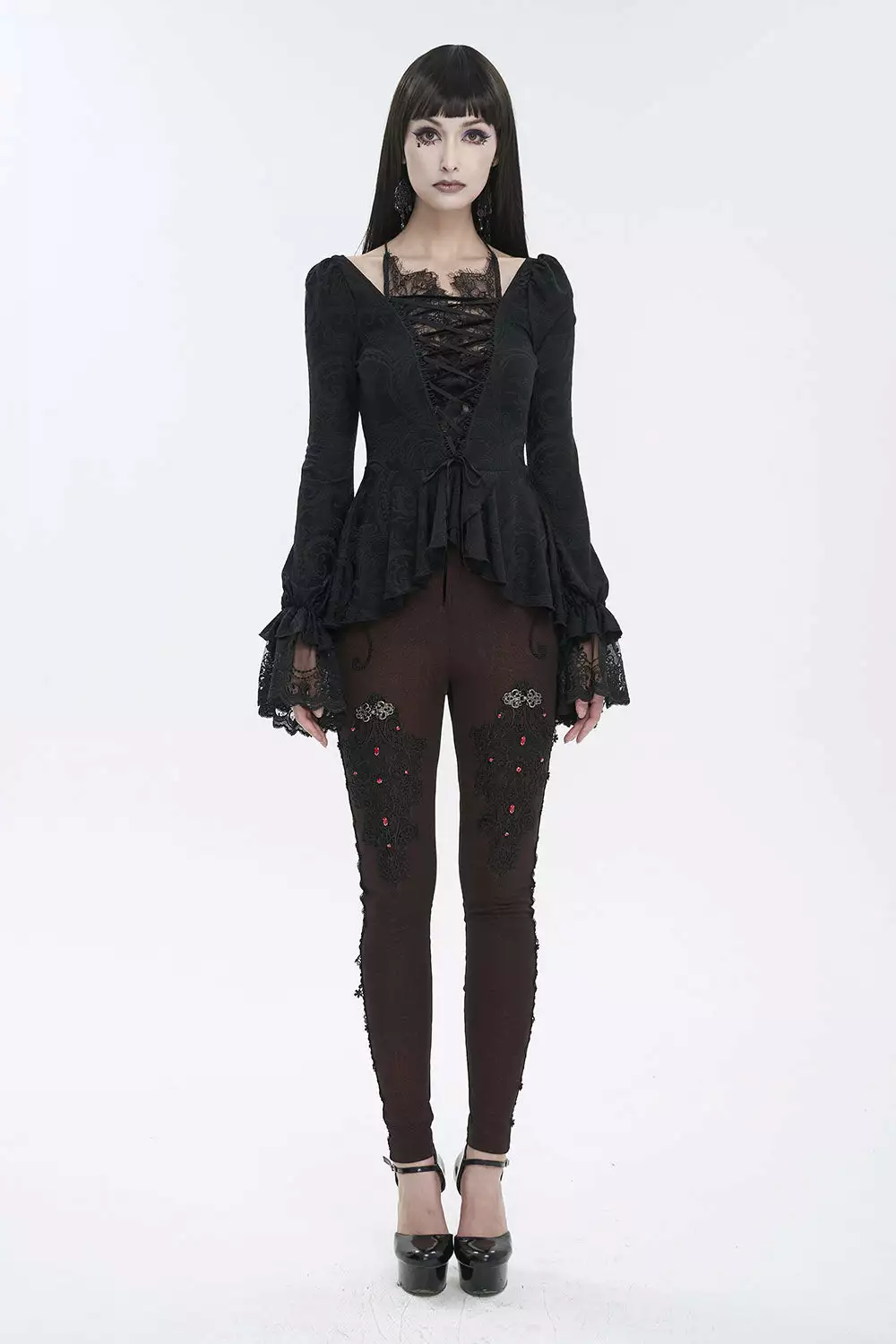 Romantic Goth Ruffles Top 5 Romantic Goth Ruffles Top - Image 3
