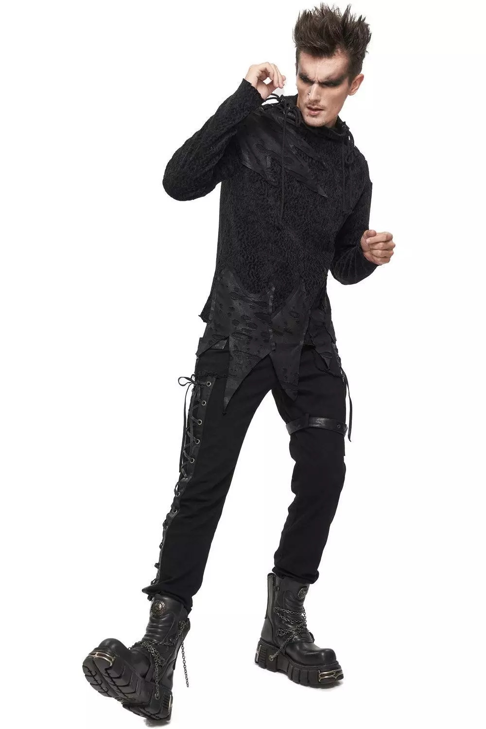 Born Villain Distressed Goth Pants 7 Born Villain Distressed Goth Pants - Image 5