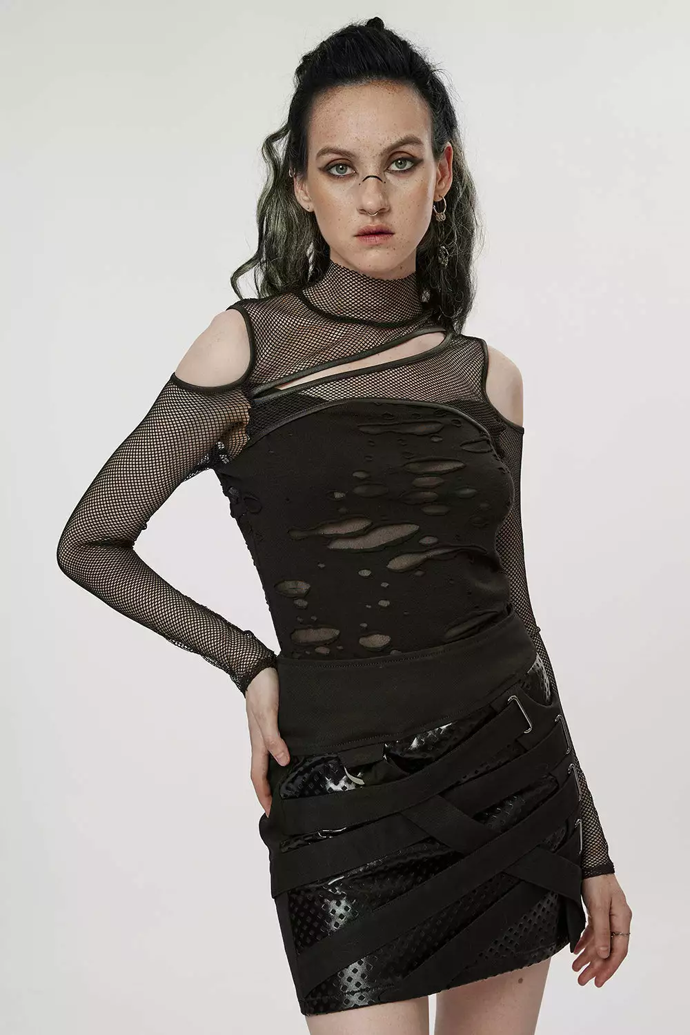 Dead Letters Fishnet Top 3 Dead Letters Fishnet Top