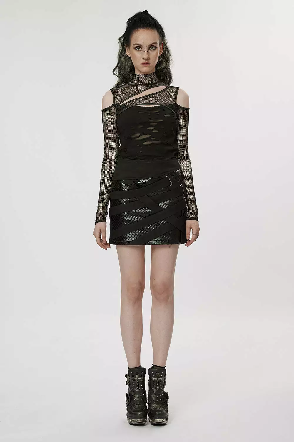 Dead Letters Fishnet Top 4 Dead Letters Fishnet Top - Image 2