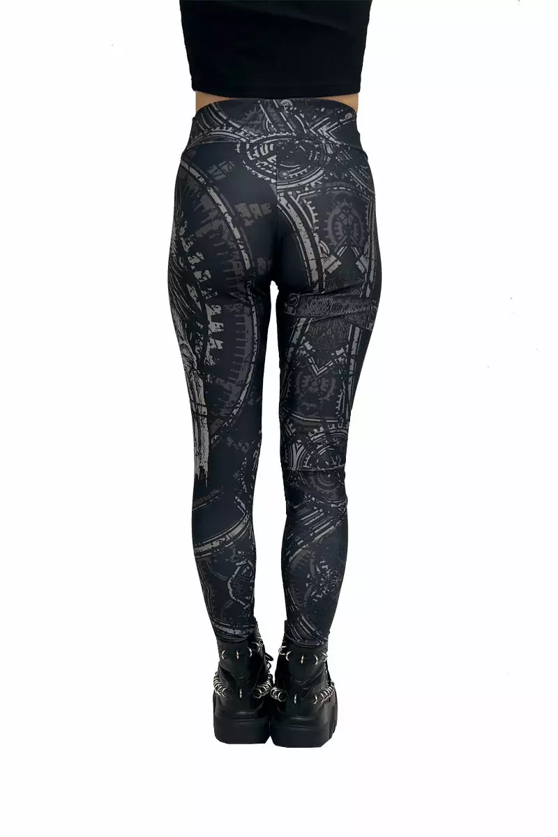 Deathcore Plague Doctor Leggings 6 Deathcore Plague Doctor Leggings - Image 4