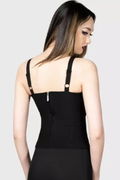 Harness Ur Power Top 18 Harness Ur Power Top -Creepsville Horror Shop womens witchcraft top