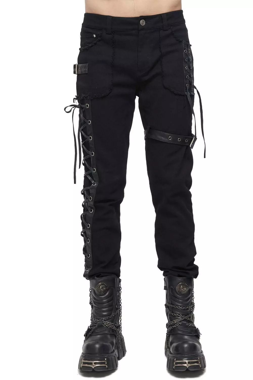 Born Villain Distressed Goth Pants 4 Born Villain Distressed Goth Pants - Image 2