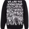 Living Dead Zombies Sweatshirt 2 Living Dead Zombies Sweatshirt -Creepsville Horror Shop zombies sweatshirt